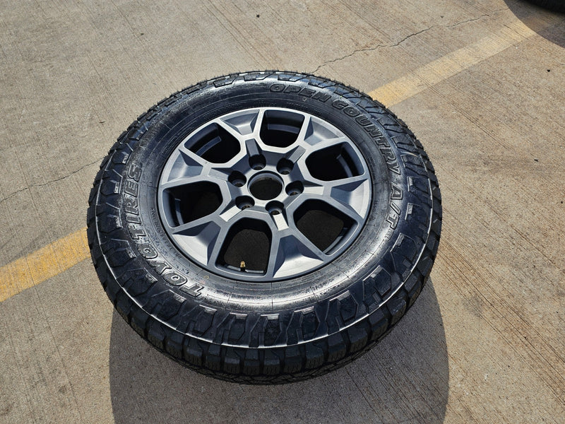 18" Lexus GX550 OEM wheel rim Toyota Land Cruiser Tundra Sequoia 2024 2025 2026 Texas Truck Tire
