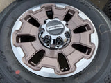 20" Ford F-250 F-350 OEM 10487 LIMITED KING RANCH tan wheels rims 2025 2026 NEW Texas Truck Tire