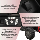 Battery Operated Kids SUV Ride-On Truck with MP3 Player, Bluetooth, LED Lights, and 3 Speed Options