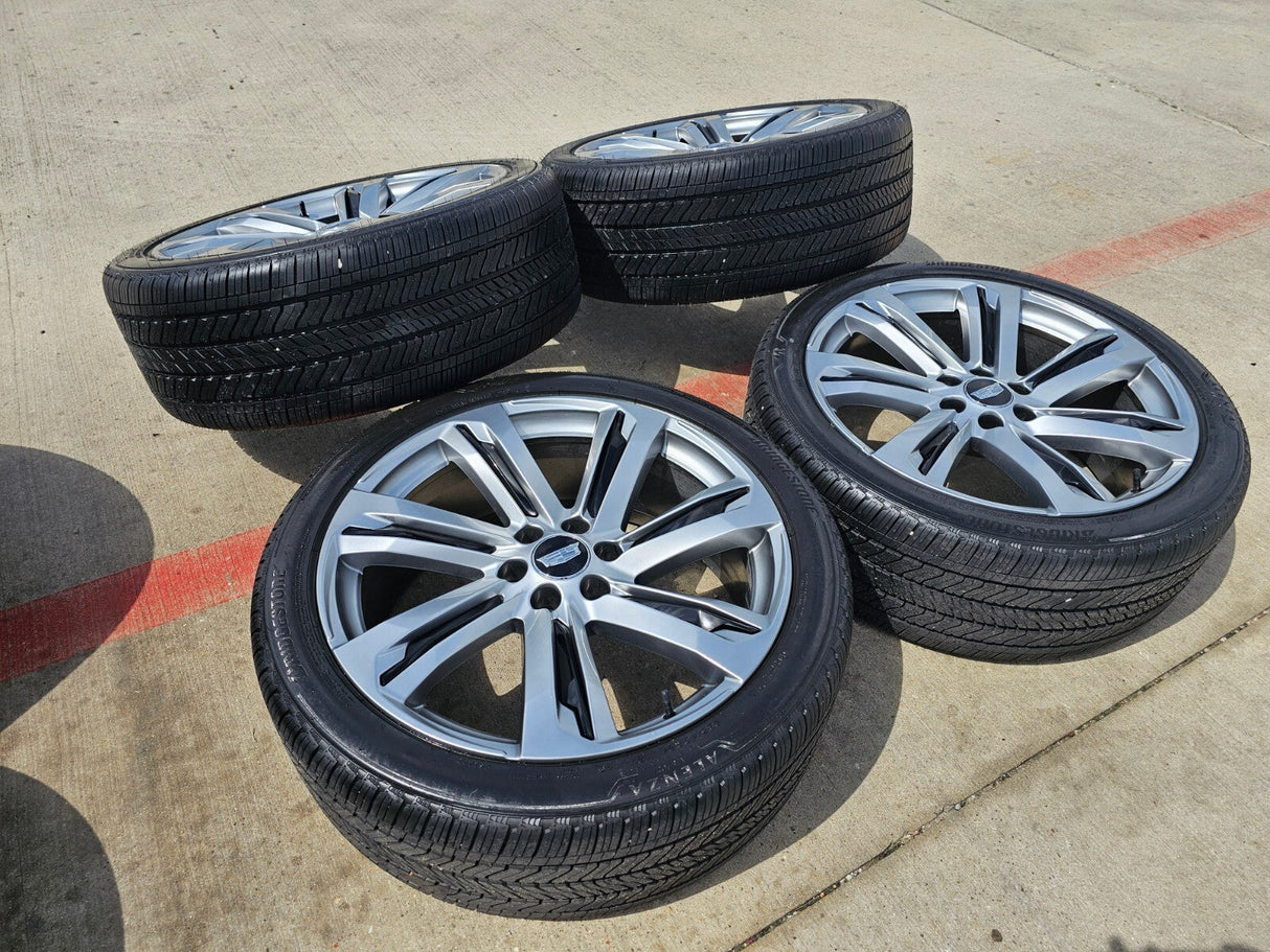 (1) 24" Cadillac Escalade V Platinum OEM wheel rim tire spare 2024 2025 2026 NEW Texas Truck Tire