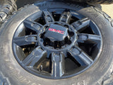 20" GMC Sierra AT4X 2500 3500 OEM 14137 5963 wheels rims Silverado BFG KO3 A/T Texas Truck Tire