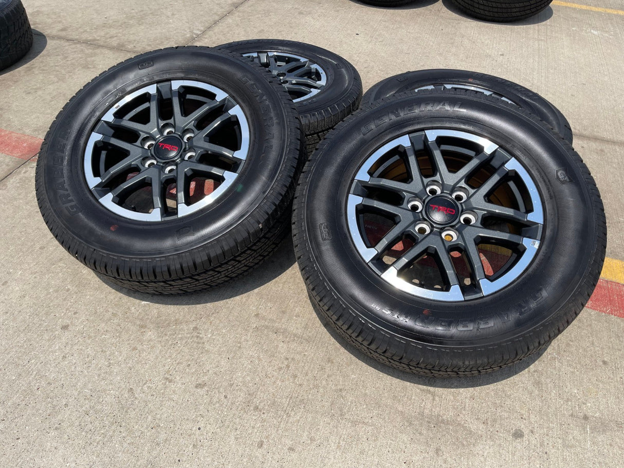 18" Toyota Tacoma 4Runner LIMITED OEM 10641 wheels rims 2024 2025 2026 NEW Texas Truck Tire