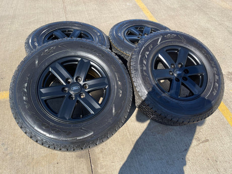 17" Ford F-150 Expedition OEM rims wheels 10339 tires NEW GOODYEAR A/T Texas Truck Tire