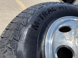 17" Dodge Ram 3500 Dually Laramie 8x200 wheels rims 2701 2702 OEM FIRESTONE Texas Truck Tire