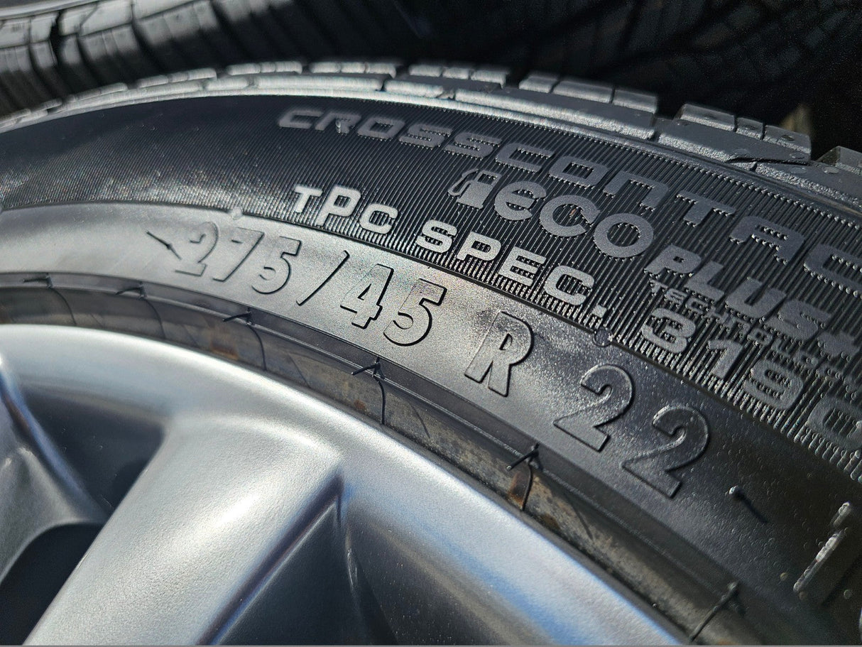 22" Buick Enclave OEM 90043 wheels rims Blazer Acadia Traverse XT6 2025 2026 NEW Texas Truck Tire