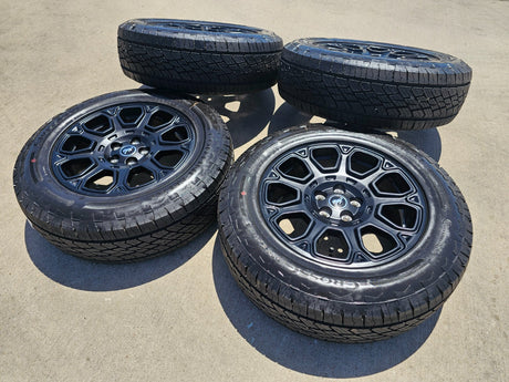 17" Ford Bronco Sport rims wheels Badlands AT tires OEM 2024 2025 2026 NEW Texas Truck Tire