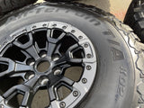 17" Ford F-150 Raptor Bronco R OEM BEADLOCK 51222 rims wheels 2025 2026 NEW 37" Texas Truck Tire