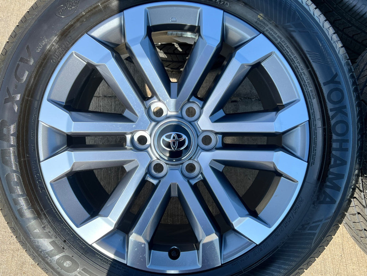 20" Toyota 4Runner TRD OEM wheels rims Land Cruiser Tundra Sequoia 2025 2026 NEW Texas Truck Tire