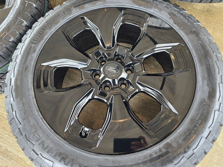 22" Ford F-150 LIMITED OEM rims wheels 10472 tires 2023 2024 2025 NEW Texas Truck Tire