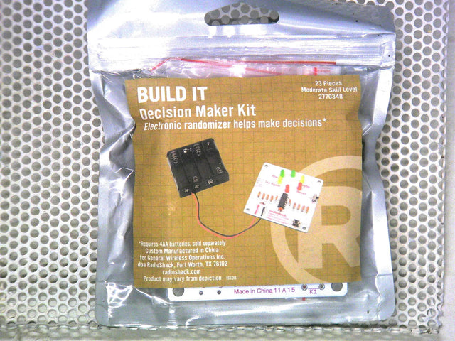 RadioShack Decision Maker Kit – Random Selector Project Radio Shack