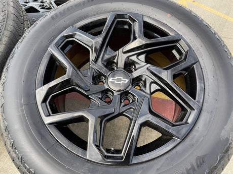 20" GMC Sierra Yukon AT4 Tahoe Silverado 95369 OEM wheels rims HANKOOK NEW 2026 Texas Truck Tire