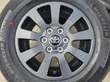 18" Toyota Land Cruiser OEM TRD wheels rims 95952 Tundra Sequoia MICHELIN NEW Texas Truck Tire