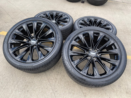 24" Cadillac Escalade V OEM ONYX wheels rims 2022 2023 2024 2025 2026 NEW Texas Truck Tire