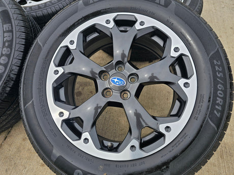 17" Subaru XV Crosstrek OEM 68900 wheels rims tires 2022 2023 2024 2025 Texas Truck Tire