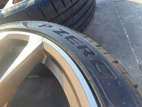 23" Lamborghini Urus Taigete OEM wheels rims 2022 2023 2024 2025 2026 BRONZE NEW Texas Truck Tire