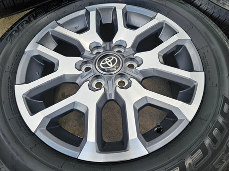 20" Toyota Tundra TSS TRD OEM wheels rims 75277 95359 Sequoia 2024 2025 2026 NEW Texas Truck Tire