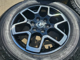 18" Ford Bronco wheels rims black 95213 Ranger 2022 2023 2024 2025 NEW Texas Truck Tire