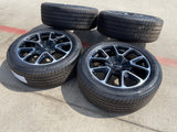 22" Chevy Tahoe Suburban RST OEM 14035 wheels rims Silverado 2025 2026 NEW Texas Truck Tire