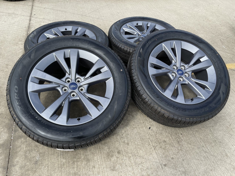 20" Ford Explorer Limited OEM rims wheels 10267 Aviator 2025 2026 NEW PIRELLI Texas Truck Tire