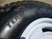 17" Ford Bronco HERITAGE Stroppe Edition 10463 OEM wheels rims white 2026 NEW Texas Truck Tire