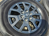 17" Toyota 4Runner Tacoma TRD OEM 94254 10637 wheels rims 2024 2025 2026 NEW Texas Truck Tire