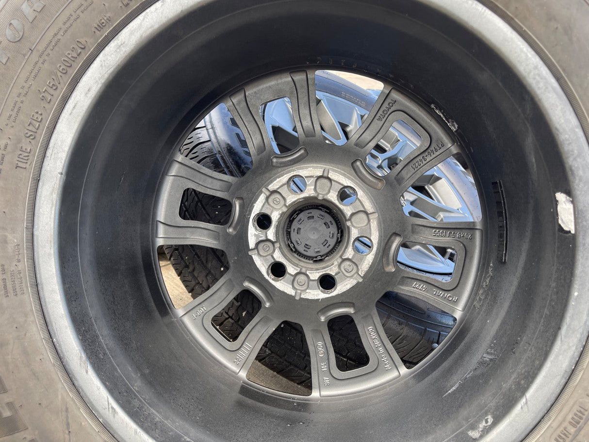 20" Toyota Tundra TRD OEM wheels rims 95314 65196 Sequoia gray GOODYEAR Texas Truck Tire