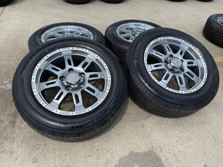 20" Toyota Tundra TSS TRD T Force OEM wheels rims 5x150 tires Texas Truck Tire