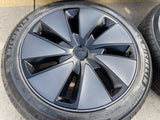 18" Tesla Model 3 OEM Photon 95910 wheels rims 2024 2025 2026 2027 NEW MICHELIN Texas Truck Tire