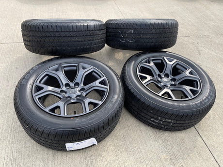 20" Jeep Grand Wagoneer Dodge Ram 1500 OEM gray 9296 wheels rims 2025 2026 NEW Texas Truck Tire