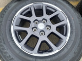 18" Jeep Gladiator Overland OEM wheels rims Wrangler 9241 tires BRIDGESTONE A/T Texas Truck Tire