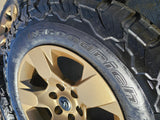 18" Ram 1500 OEM wheels rims Bronze 2669 Jeep Wagoneer 2025 2026 NEW BFG KO2 Texas Truck Tire