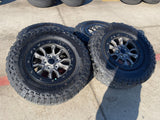 17" Jeep Wrangler 392 Gladiator Rubicon OEM 9304 95240 BEADLOCK wheels rims Texas Truck Tire
