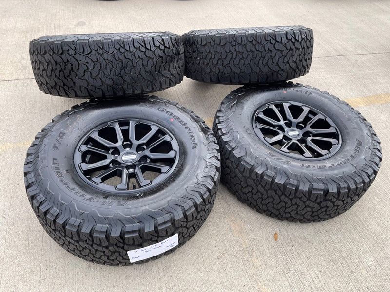 17" Ford F-150 Raptor OEM 10611 rims wheels Bronco 2024 2025 2026 BFG 35" NEW Texas Truck Tire