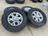 18" Ram 2500 3500 Laramie Power Wagon OEM wheels rims 2693 tires COOPER 35" Texas Truck Tire