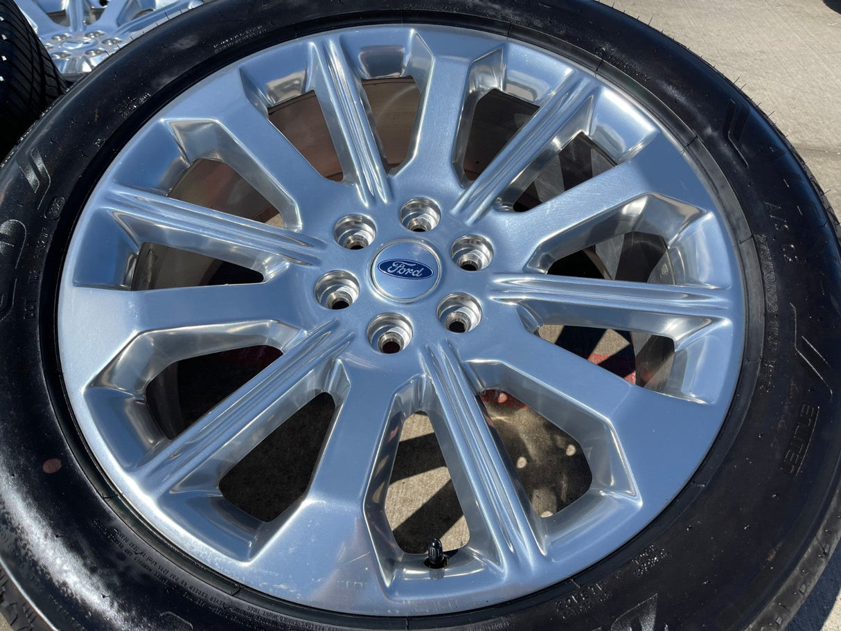 22" Ford F-150 King Ranch LIMITED OEM rims wheels 10349 Expedition 2024 2025 Texas Truck Tire