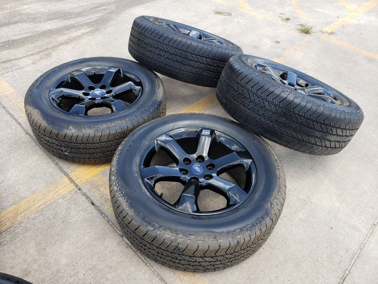 20" Ford F-150 TIMBERLINE OEM rims wheels 10347 Expedition black 2023 2024 NEW Texas Truck Tire