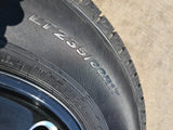 17" Dodge Ram 3500 Dually Laramie wheels rims 2706 2707 OEM black 2025 2026 NEW Texas Truck Tire