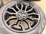 22" Dodge Ram 1500 OEM 95987 LIMITED Laramie wheels rims black 2025 2026 PIRELLI Texas Truck Tire