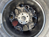 (4) 17" Jeep Wrangler Rubicon OEM 9218 wheels rims black Gladiator NEXEN NEW Texas Truck Tire