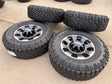 18" Ford F-250 F-350 OEM TREMOR rims wheels 10482 tires 35" DURATRAC A/T Texas Truck Tire