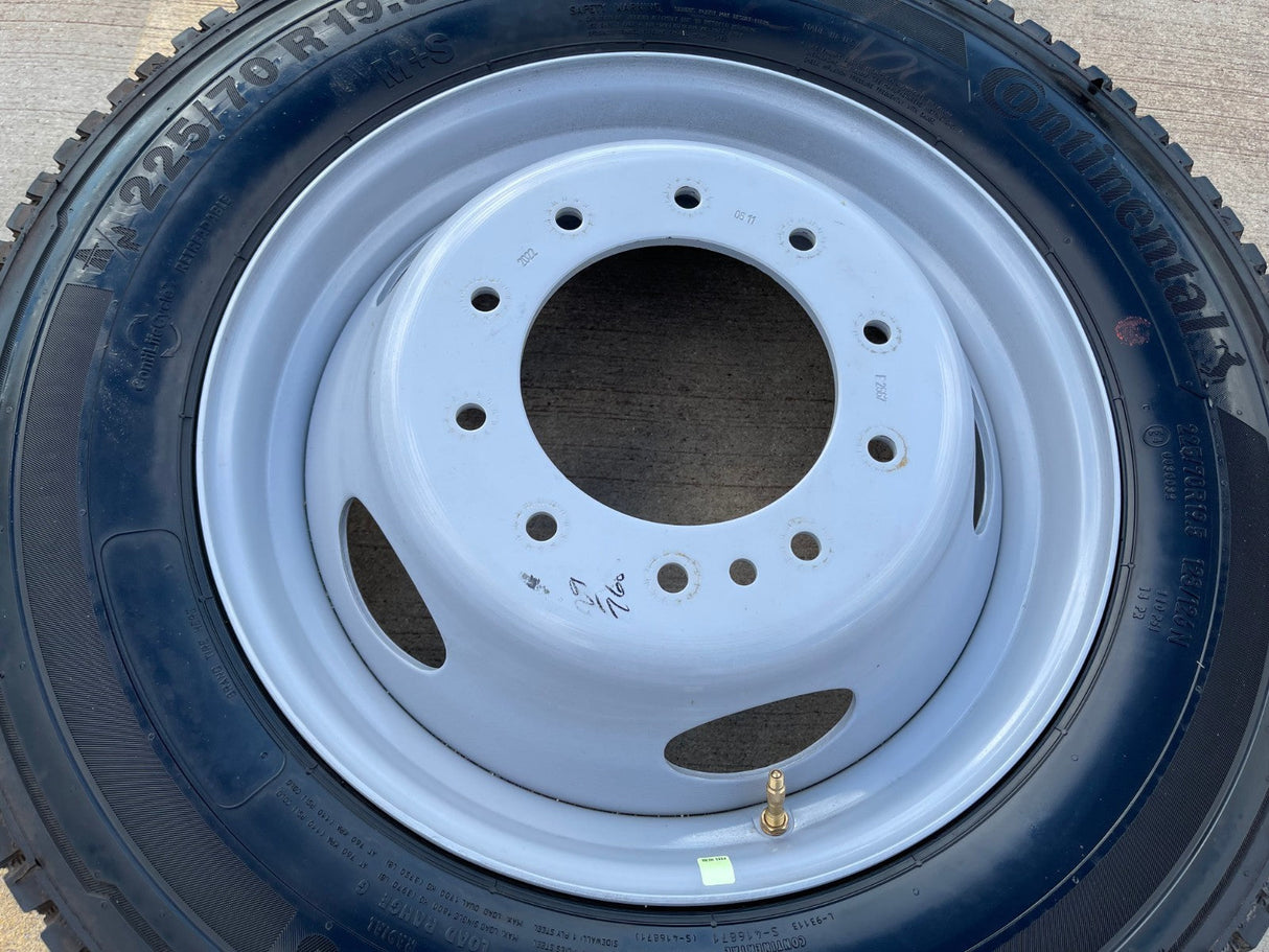 19.5" Ford F-450 Dually F-550 rim wheel RAM 4500 10x225 OEM tire NEW Texas Truck Tire