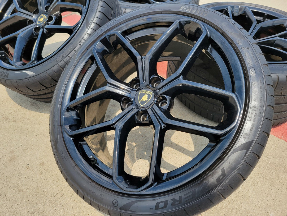 19" Lamborghini Huracan LP580 OEM wheels rims tires OE Kari Texas Truck Tire