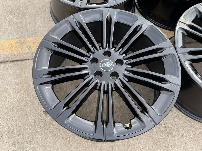 23" Land Rover Range AUTOBIOGRAPHY OEM 72377 wheels rims 2024 2025 2026 Texas Truck Tire