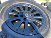 (5) 18" INEOS Grenadier OEM Black wheels rims tires beadlock 2024 2025 2026 NEW Texas Truck Tire