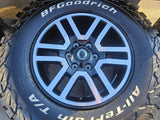 17" INEOS Grenadier OEM black wheels rims 8775 tires 2023 2024 2025 2026 NEW BFG Texas Truck Tire