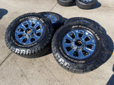 18" Ford F-250 F-350 OEM rims wheels 10097 CHROME tires BFG KO3 A/T Texas Truck Tire