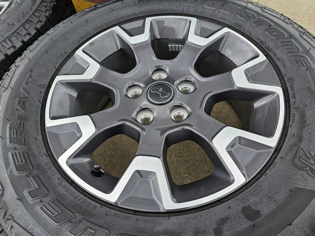 18" Jeep Wrangler Gladiator OEM 9330 wheels rims Grand Cherokee 2024 2025 NEW Texas Truck Tire