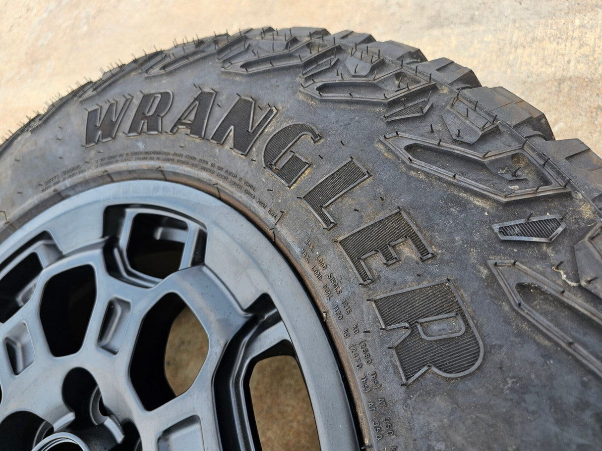 18" Toyota Tundra TRD BBS FORGED OEM black 95458 wheel rim tire Sequoia NEW Texas Truck Tire
