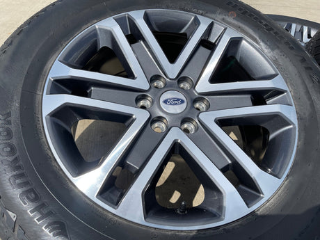 20" Ford F-150 OEM rims wheels 10345 95025 Expedition HANKOOK A/T2 GREAT DEAL Texas Truck Tire
