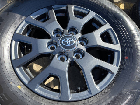 17" Toyota 4Runner Tacoma TRD OEM 94254 10637 wheels rims 2024 2025 2026 NEW Texas Truck Tire